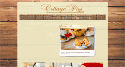 Desktop Screenshot of cottagepies.com